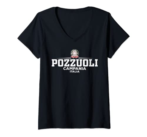 Mujer Pozzuoli Italia / Italy Camiseta Cuello V