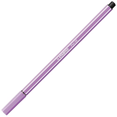 STABILO Rotulador de fieltro premium Pen 68 – Lápiz individual – lila