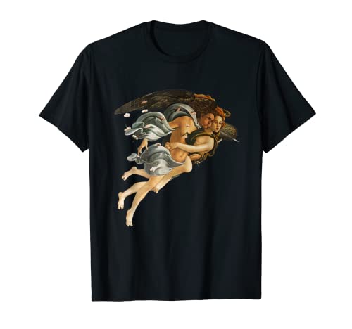 Zephyrus y Cloro del nacimiento de Venus por Botticelli Camiseta