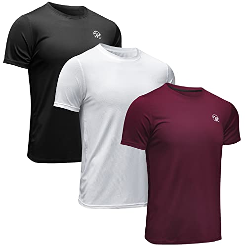MEETWEE Deportes Camisetas Hombre, Camiseta de Manga Corta Ropa para Hombre para Running Atletismo