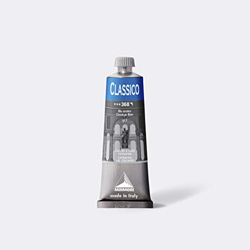 Maimeri Oleos Finos Clásicos: 60ml, Azul Cerúleo (Pomo)