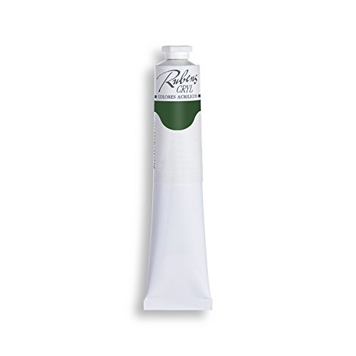 Lienzos Levante Rubens Cryl Pintura Acrílica, 517-Verde Vejiga, Tubo de 55 ml