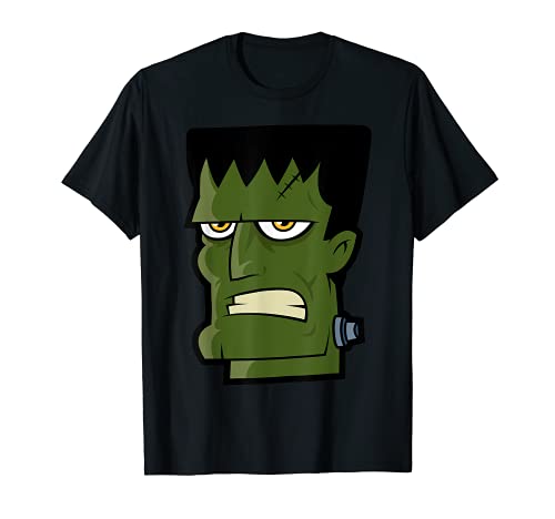 Divertido truco de dibujos animados Frankenstein o tratar Halloween Camiseta