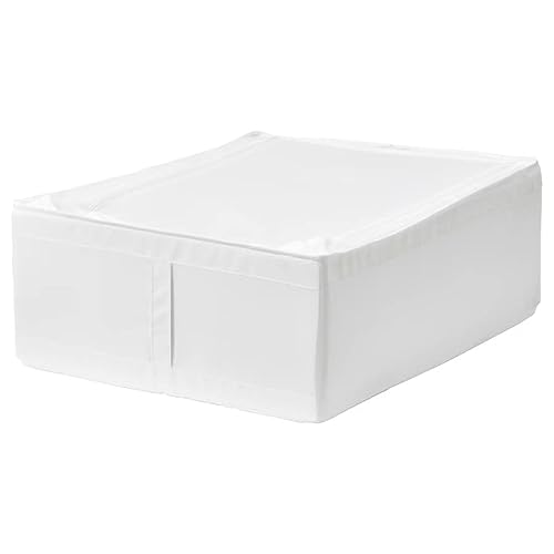 Ikea Home Cloth - Funda de almacenamiento, 44 x 55 x 19 cm (blanco), tela de poliéster reciclado (302.903.62)