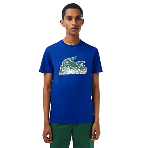 Lacoste Th5070 Camiseta y Cuello Turtle, Azul Cobalto, M para Hombre