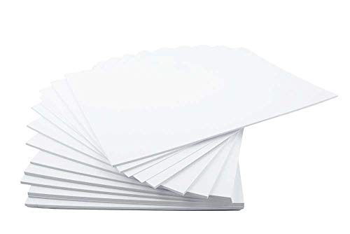 Tarjeta A5 de 250 g/m² House of Card & Paper, color blanco (paquete de 100 hojas)