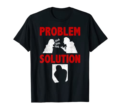 Litografía Catálogos Problem Solution Hobby Camiseta
