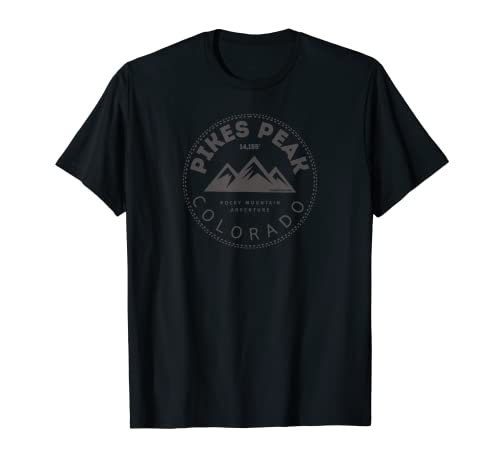 Pikes Peak Colorado - Opacas Camiseta