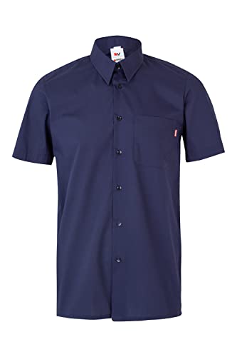 Velilla 531; Camisa de Manga Corta; Color Azul Marino; Talla XXL