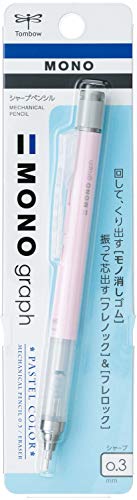 Tombow Mono Graph Mechanical Pencil Pastel Color | 0,3 mm | Sakura Pink