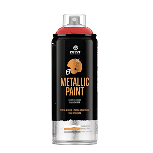 Montana Colors MTN PRO Metalizado Rojo R-3032, Spray, Rojo, 400 ml