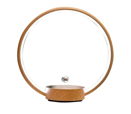 Levitantes Lámpara circular zen – lámpara de levitación magnética que genera efecto relajante gracias a su tono de luz y la levitación. Ideal para regalo, ideal para decoración de espacios elegantes.