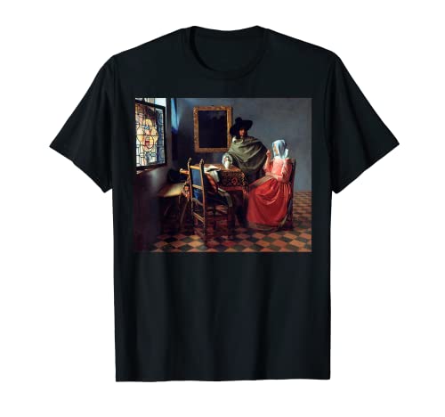 Camiseta Vermeer, camiseta para amantes del arte barroco, pintura artística holandesa Camiseta