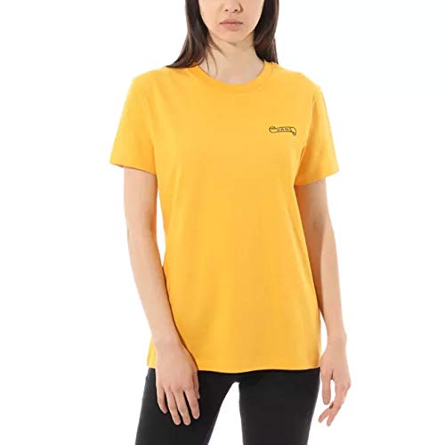 Vans Camiseta para mujer Lawnwood amarillo cadmio XS