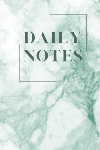 Daily Notes Pastel Green (Daily Notes Marbel)