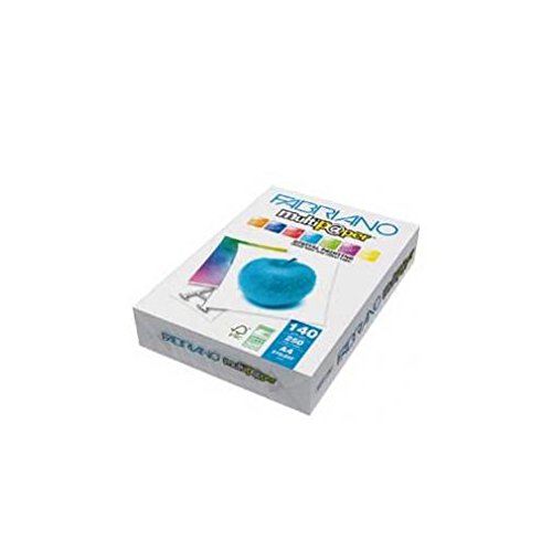 Fabriano Multipaper - Papel (A3 (297x420 mm), Universal, Blanco, 140 g/m², 250 hojas)