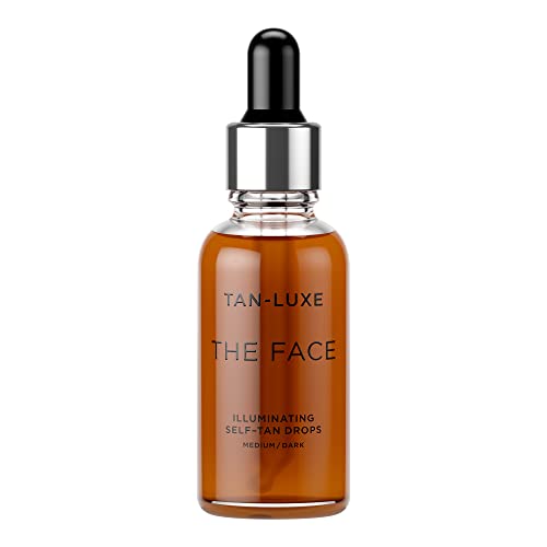 TAN-LUXE The FACE Illuminating Self Tan Drops 30ml Medium-Dark