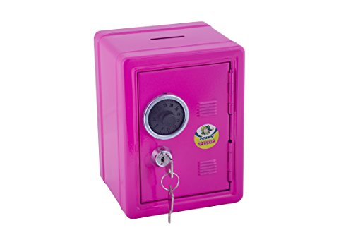 Jolly 9920 – 0004 – Hucha en caja fuerte de imitación, color rosa