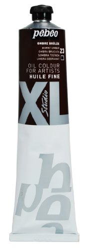 Pébéo Óleo Fino XL - Pintura Oleo, 200 ml, Marrón (Sombra Tostada)