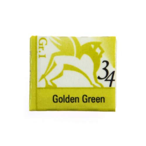 Acuarios extrafinos a base de goma arábica y miel 1/2 GodeTS verde dorado 34