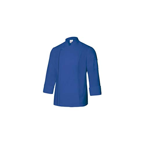 VELILLA 405202 TC/Chaqueta DE Cocina con Cremallera (Azul Ultramar, 54)