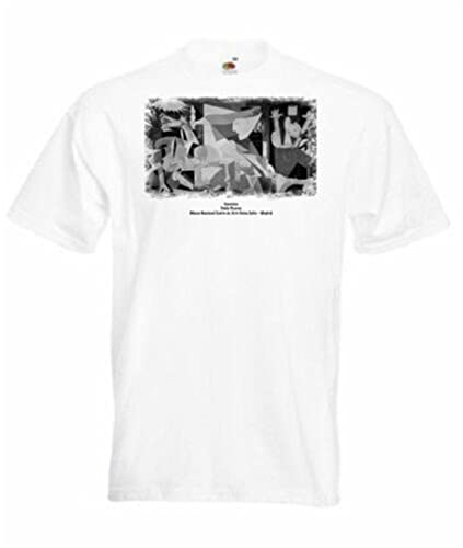 HUAH T-Shirt Top Short Sleeve wt0026 Art-Shirt Pablo picasso's guernica