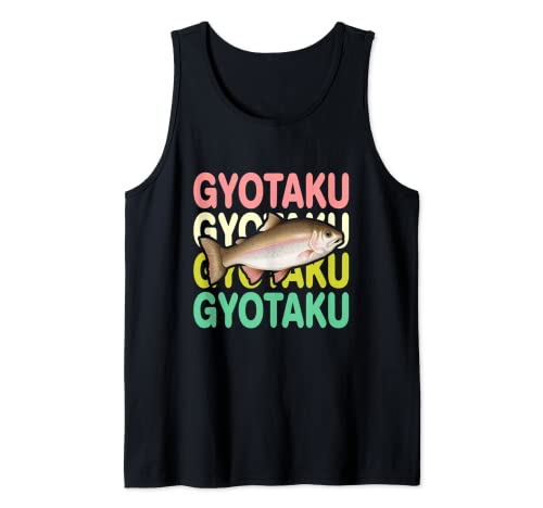 Gyotaku Regalo Mujer Hombre Camiseta sin Mangas