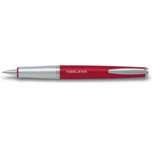 Pilot Ageless - Pluma estilográfica, cuerpo de aluminio en color rojo