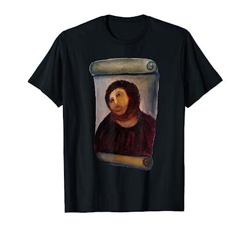 Ecce homo cecilia divertido fresco debajo de la chaqueta gráfico Jesús Camiseta