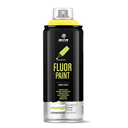 Montana Colors MTN PRO Pintura Flúor Amarillo - Spray de Pintura, Flúor Amarillo