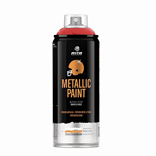 Montana Colors MTN PRO Metalizado Rojo R-3032, Spray, Rojo, 400ML