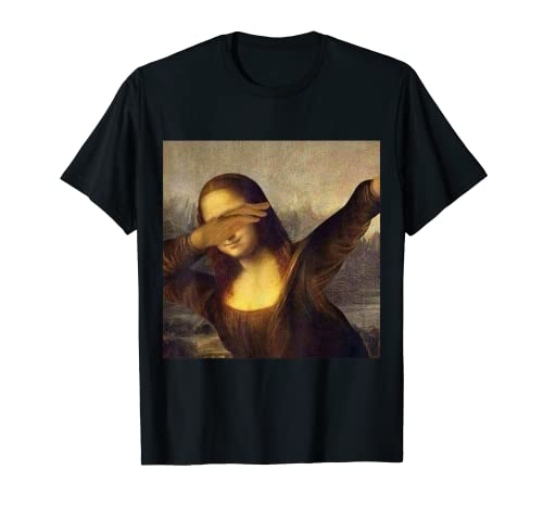 mona lisa dabbing Camiseta