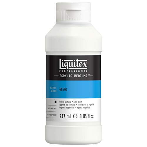 Liquitex- Médium de Preparación de Superficie Gesso Blanco Profesional, 237 ml (Colart 5308)