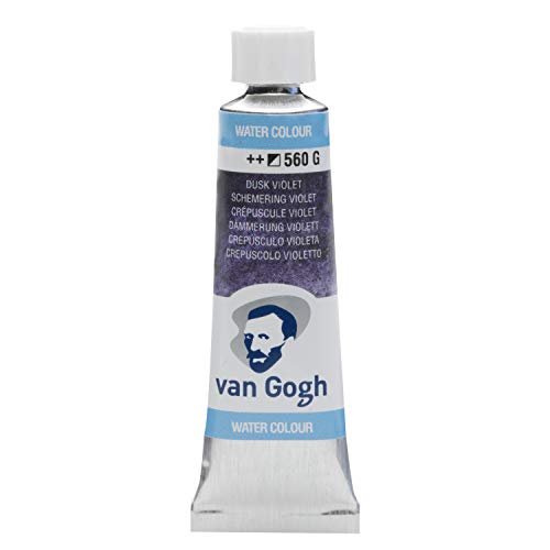 Van Gogh Pintura de acuarela, tubo de 10 ml, violeta oscuro 560