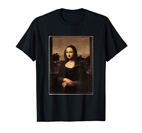 Mona Lisa de Isleworth Leonardo da Vinci Arte Clasico Cool Camiseta