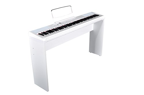 Artesia pa-88white Piano Digital con 88 teclas, color blanco