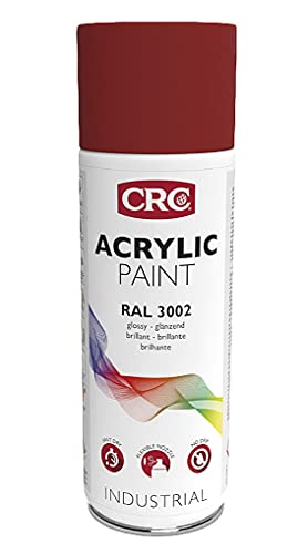 RC2 Corporation CRC - Pintura Acrílica De Secado Rápido Acryl Ral 3002 400 Ml, Rojo Carmin, 415 ml