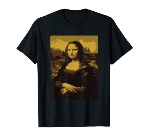 Camisa Mona Lisa Pintura Camiseta