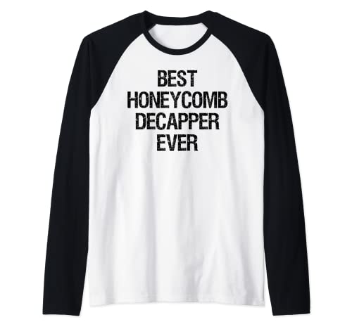 El mejor decapador Honeycomb de todos los tiempos Camiseta Manga Raglan