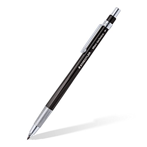 Staedtler 780 C-9 - Portaminas técnico, con mina HB, negro