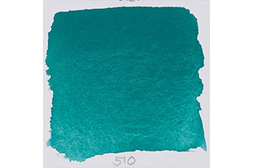 Schmincke - HORADAM® AQUARELL - acuarelas para artistas, 510 Verde cobalto turquesa, 14 510 044, 1/2 godet