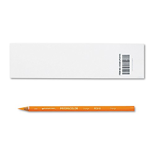 SAN3348 - Prismacolor Premier Colored Pencil, Orange Lead/Barrel, Dozen