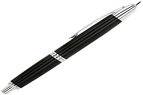 PILOT Pluma retractil 1500 negra Punta fina rodio