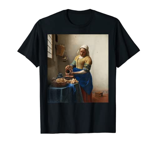 Camiseta Vermeer, camiseta para amantes del arte barroco, pintura artística holandesa Camiseta