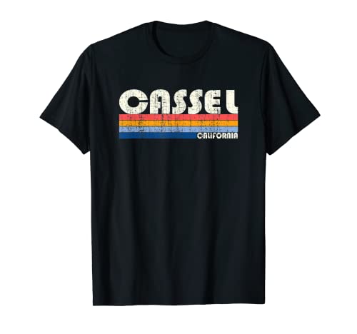 Retro Vintage 70s 80s Style Cassel, ESE Camiseta