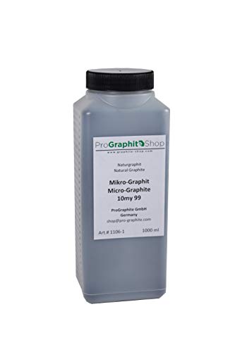 Polvo Microondas – micrones isierter Natural grafito/natural grafito con alta pureza y excelente schmierfähi necesidad (1l)