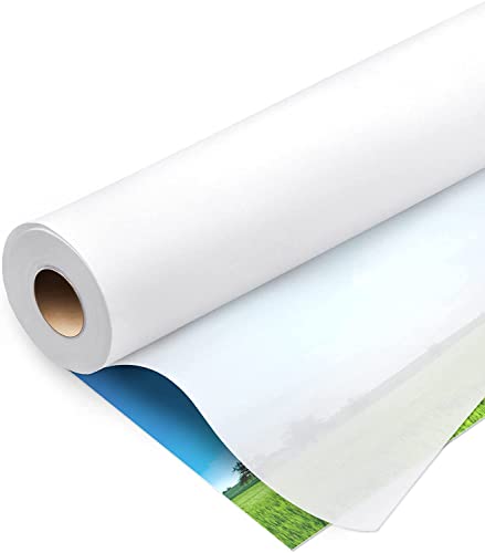 Rollo de papel transparente de 91,4 cm x 20 m, 35 g/m, pergamino, papel de dibujo, papel de dibujo, papel de dibujo para patrones de costura y desprendimiento