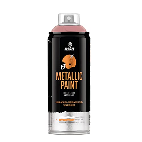 Montana Colors MTN PRO Metalizado Oro Rosado, Spray, Oro Rosa, 400 ml