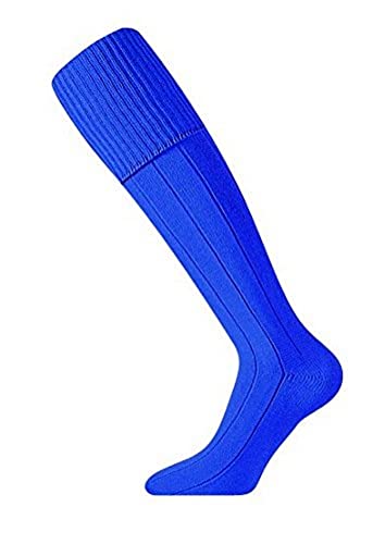 Mitre Mercury - Calcetas para fútbol, sin Estampado, Unisex, Color Azul Cobalto, tamaño Size 9-11