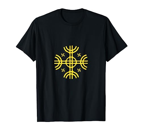 Kultrun Mapuche Sol Simbología Chamanista Nativo Americano Camiseta